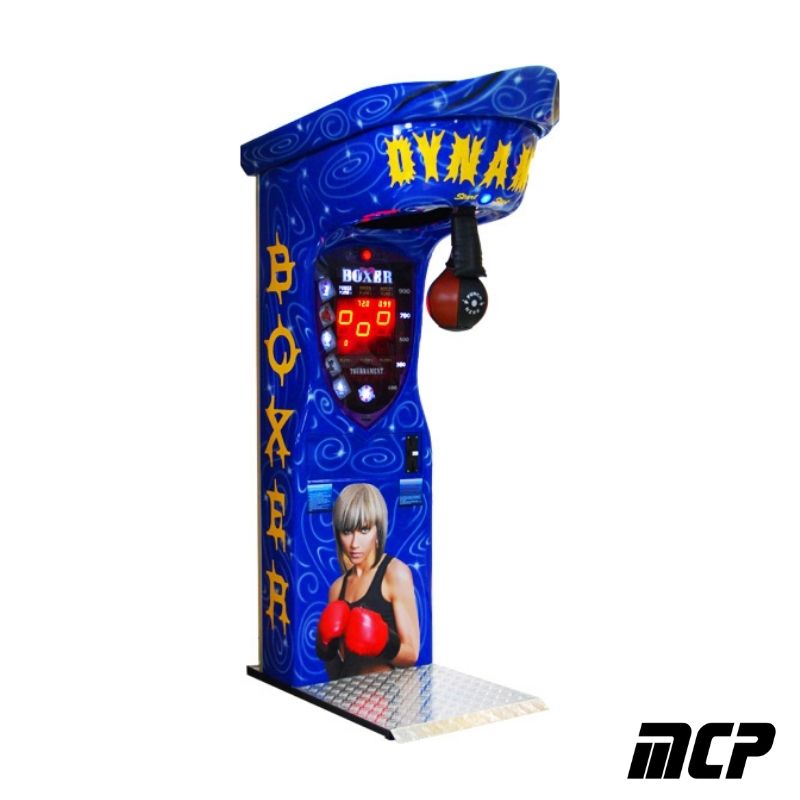 Machine de boxe dynamics bleu